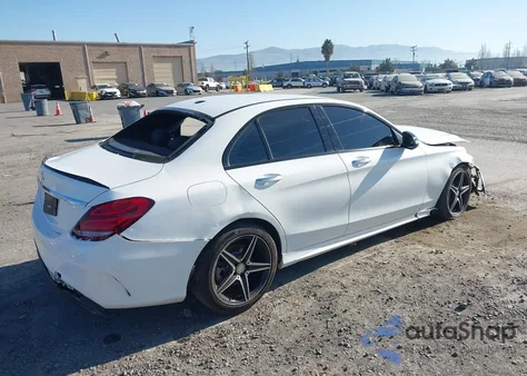 2016 Mercedes-Benz C 300 Sport from USA, damaged, VIN 55SWF4JB5GU125294